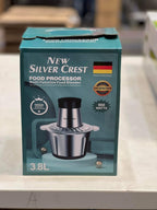 عرض المطبخ خلاط بقوة 4500 واط مع مفرمة لحوم 3 لتر